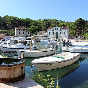 Rogac is still a small and quiet fishing village